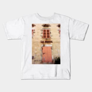 La Poste in a French Village Kids T-Shirt